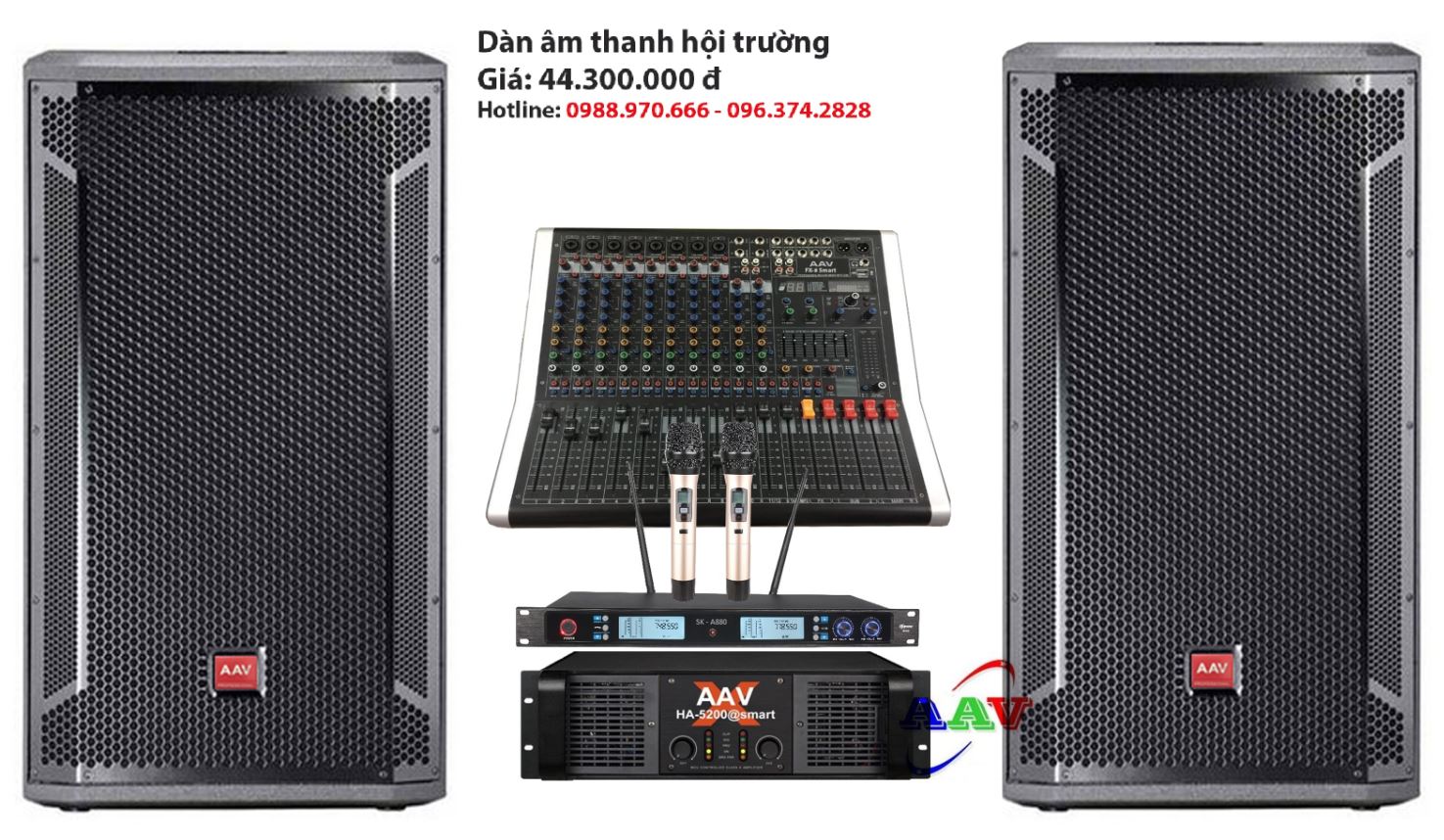 dàn âm thanh hội trường sân khấu chuyên nghiệp